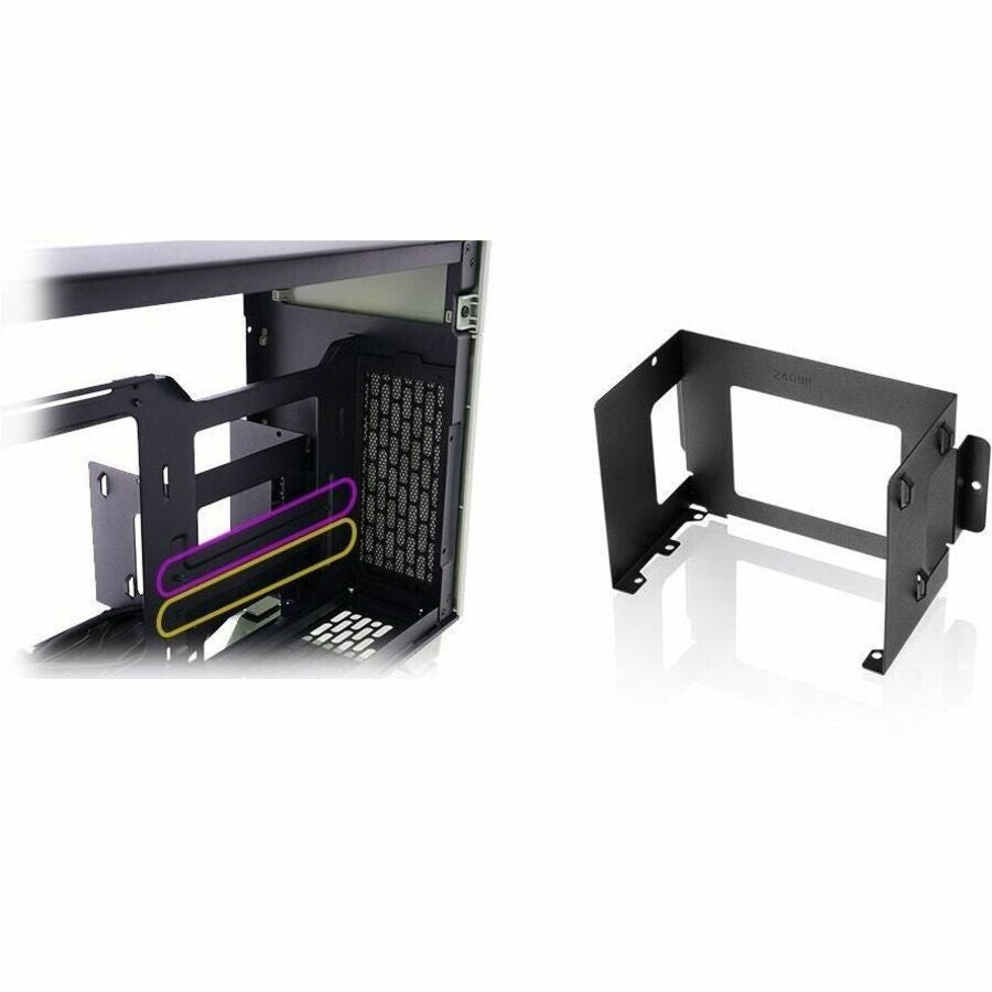 Thermaltake CA-11A-00SENN-00 TR100 Gaming Computer Case - Small - Matcha Green