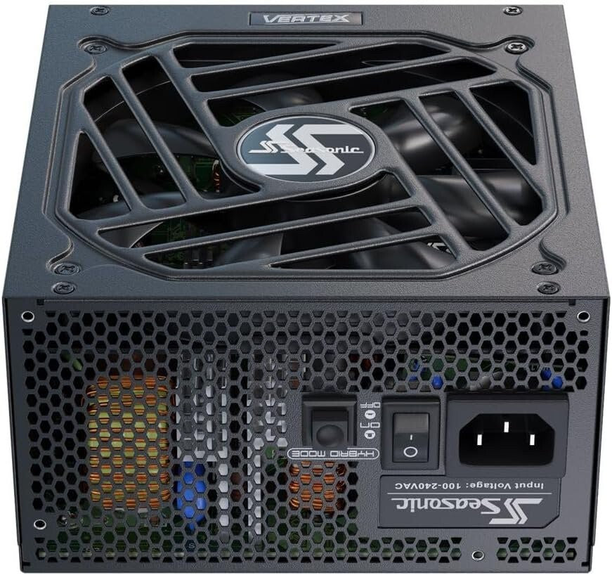 Seasonic VERTEX GX-1200, 1200W 80+ Gold, ATX 3.0 & PCIe 5.0 Ready, Full-Modular