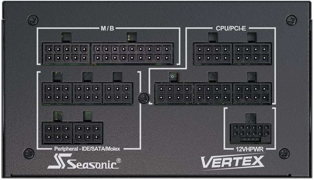 Seasonic VERTEX GX-1200, 1200W 80+ Gold, ATX 3.0 & PCIe 5.0 Ready, Full-Modular