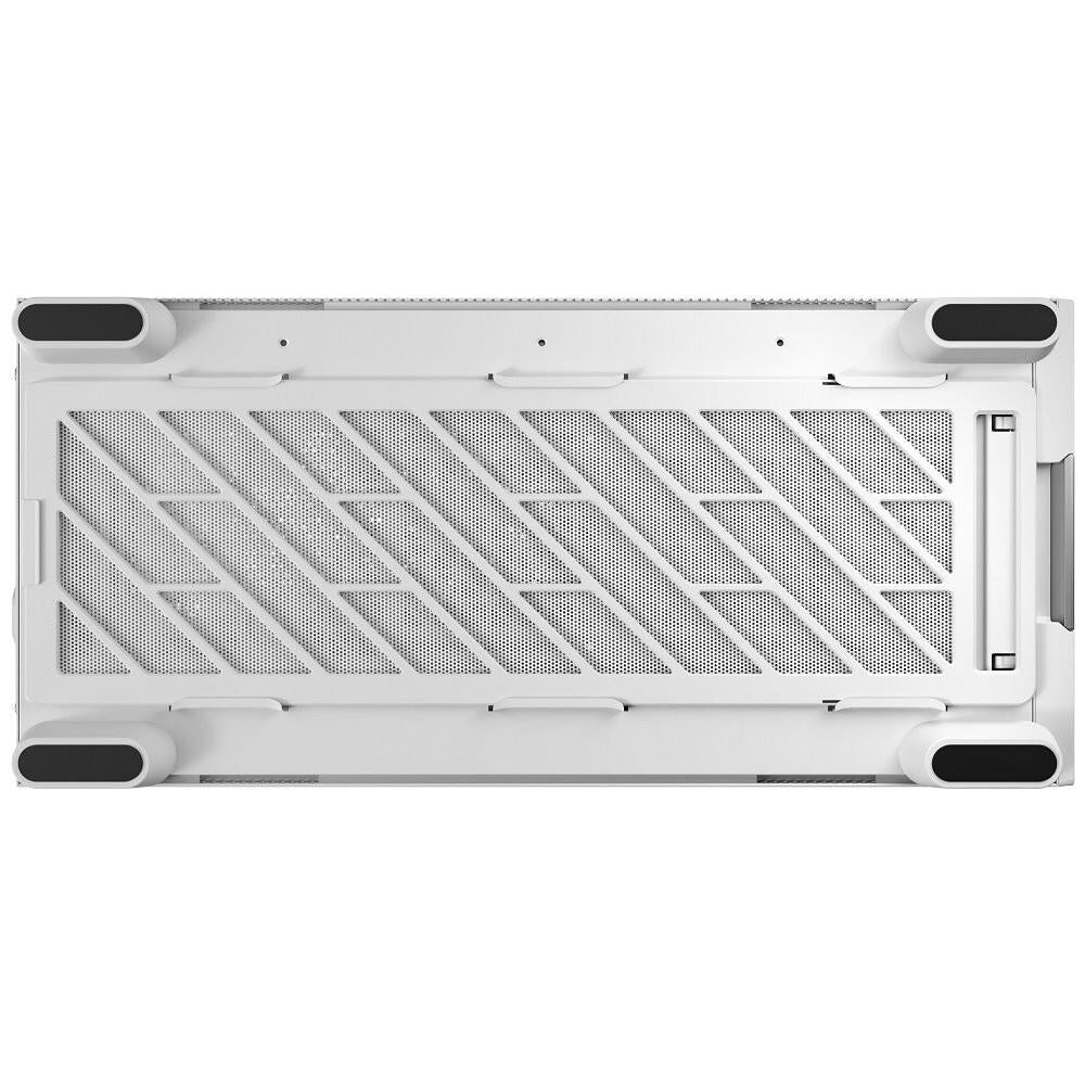 Antec FLUX PRO WHITE 6 x PWM Fans Included, High-Airflow Front Panel With Walnut