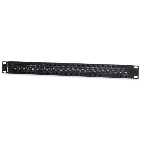 Signamax 48458FTHD1-C6 48-Port Category 6 Feed-Thru Unscreened HD Panel, 1 RMU