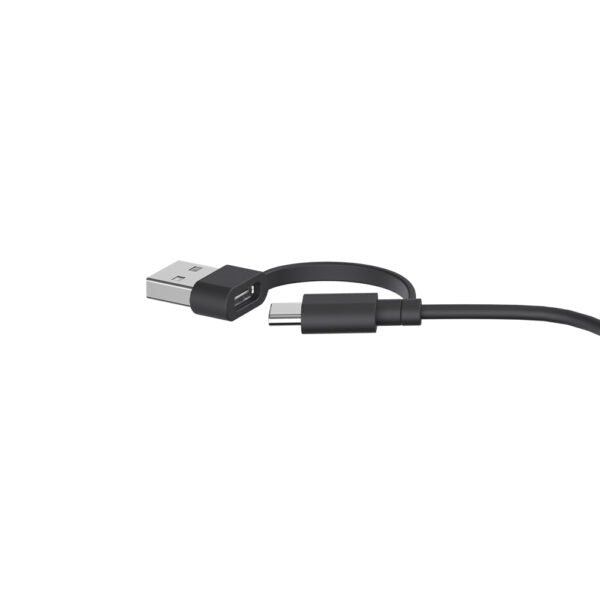 Yealink 1308143 UH37 Mono UC USB-C/A Wired Headset Black