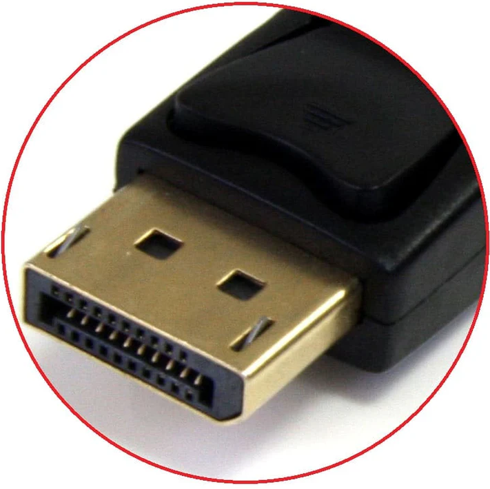 4Xem 4XDPMDVIM10FT High Speed DisplayPort to DVI Adapter Cable