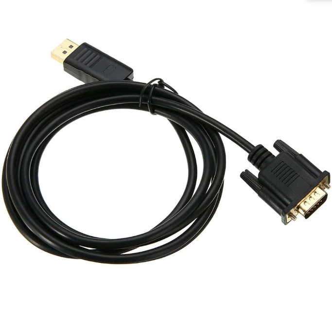 4Xem 4XDPVGA3FT DisplayPort To VGA Adapter Cable - 3 ft - Black