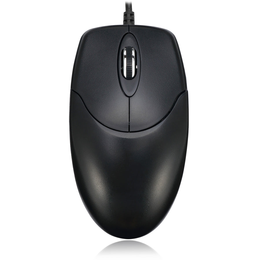 Adesso HC-3003PS 3 Button Optical Scholl Whell Mouse PS/2 USB 1000dpi Plug Play