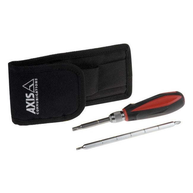 AXIS 5507-711 4-in-1 Security Screwdriver Kit - Stainless Steel, Chrome Vanadium