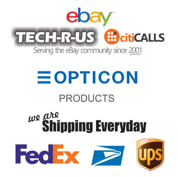 Opticon OPR3201ZU1-03 Barcode Laser Scanner Cable Connectivity - 100 scan/s