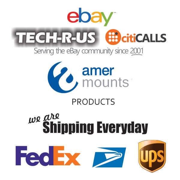 Amer Mounts AMR1AWS Sit Stand Combo Workstation Wall Mount for 32" Wide Monito
