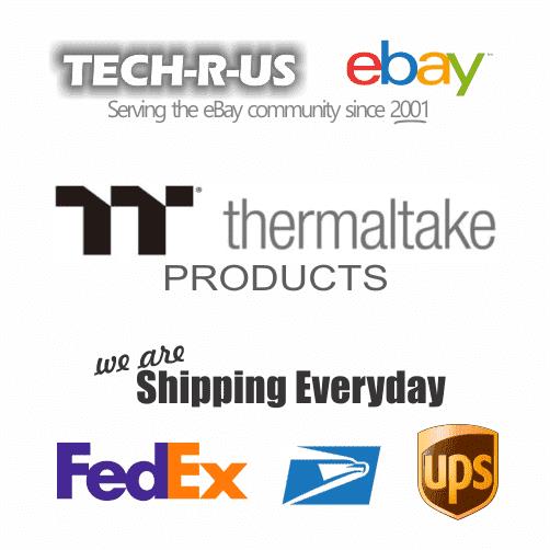 Thermaltake CA-1Z4-00M1WN-00 View 170 TG ARGB Micro Tower mATX Chassis Black