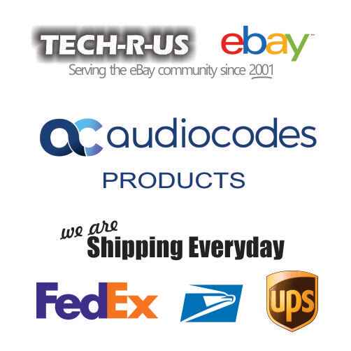 AudioCodes MP508/4S4O/SIP MediaPack 5xx analog VoIP Gateway w/4FXS