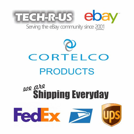 Cortelco ITT-2500-V-SL 250082VBA20M Desk w/ Volume SLATE