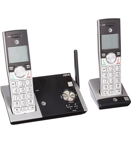 AT&T CL82215 2 Cordless Handset Answering Phone System w Call ID Waiting + PTT