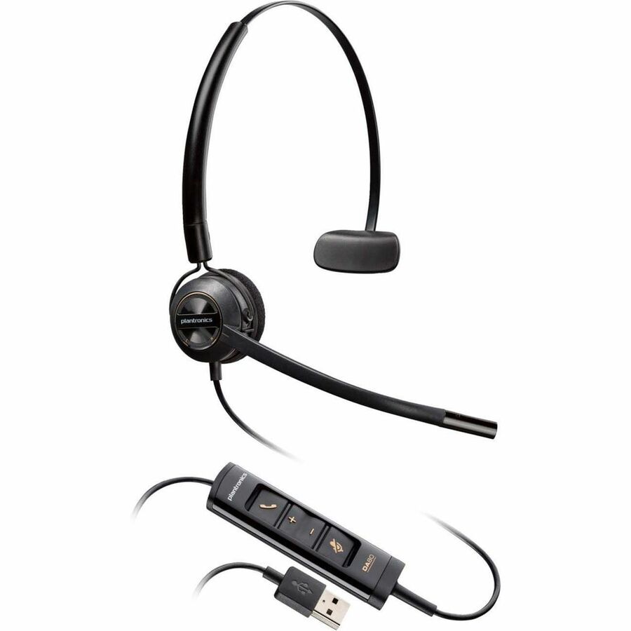 HP Poly 783R4AA EncorePro 545 USB-A Convertible Headset Microsoft Teams Cert