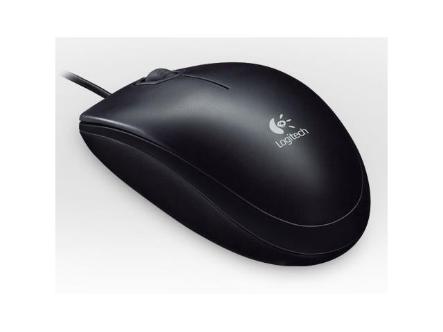 Logitech 910-001439 USB B100 Optical Mouse 800 dpi - Black - Retail