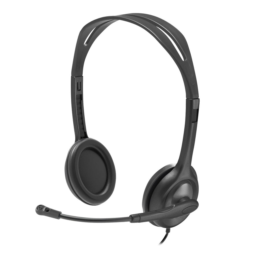 Logitech 981-000999 H111 Stero Headset - Mini-phone (3.5mm) - Wired