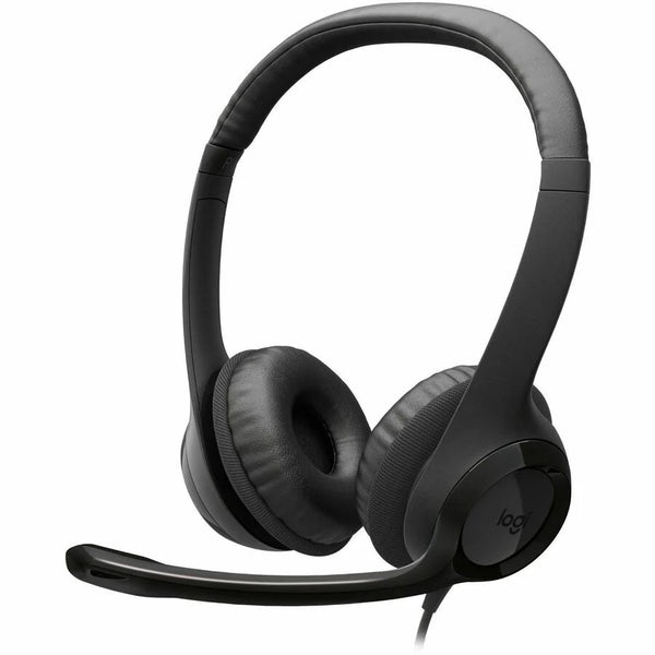 Logitech 981-001575 H390 Headset Stereo USB Type C - Wired - Over-the-head Black