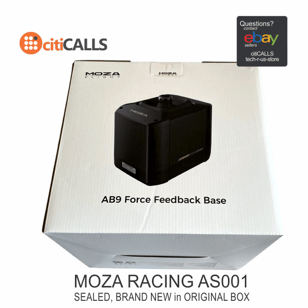 MOZA RACING AS001 Game - AB9 FFB BASE Retail - Black