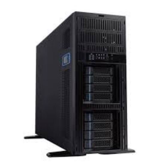 Chenbro SR11569-0040B0 SERVER 4-Bay internal HDD cage 800W Black Brown Box