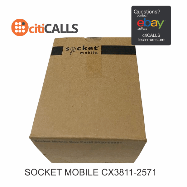 Socket Mobile CX3811-2571 SocketScan S740 v21, Universal Barcode Scanner - Black
