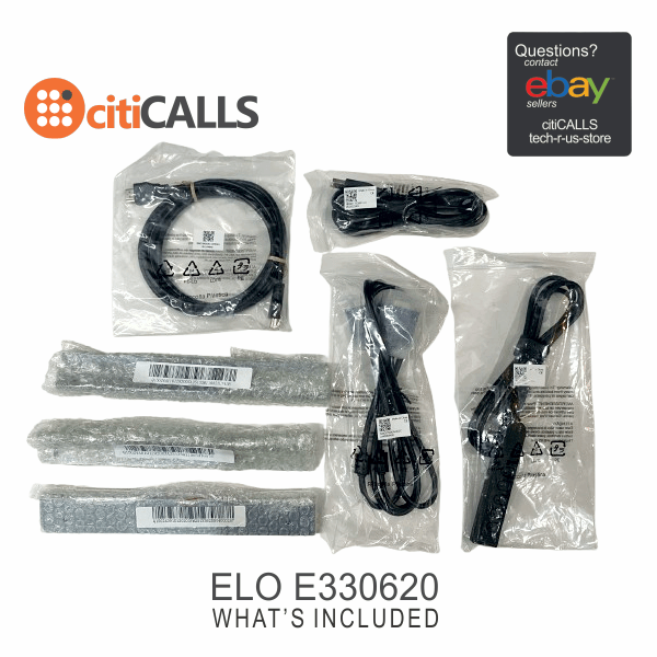 Elo E330620 2294L 21.5" Open FrameHDI- VGA DP IntelliTouch Multi Touch USB Clear