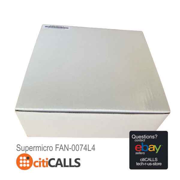Supermicro FAN-0074L4 4U 80X38MM Middle Hot-Swap Fan with Housing