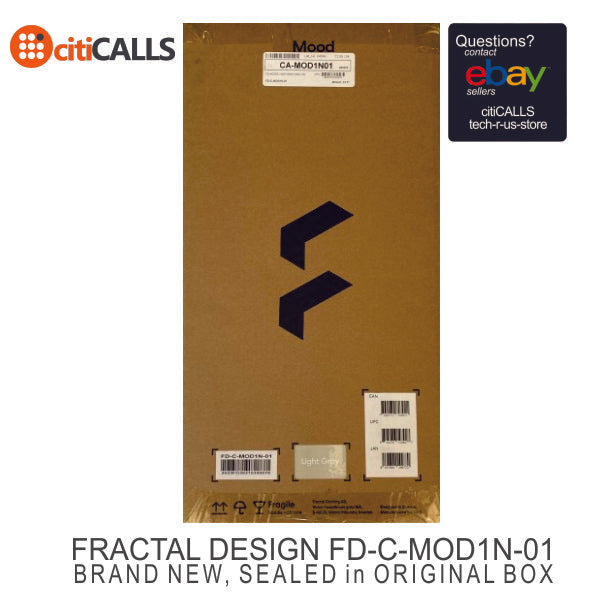 Fractal Design FD-C-MOD1N-01 Mood Mini-ITX Small Form Factor PC Case