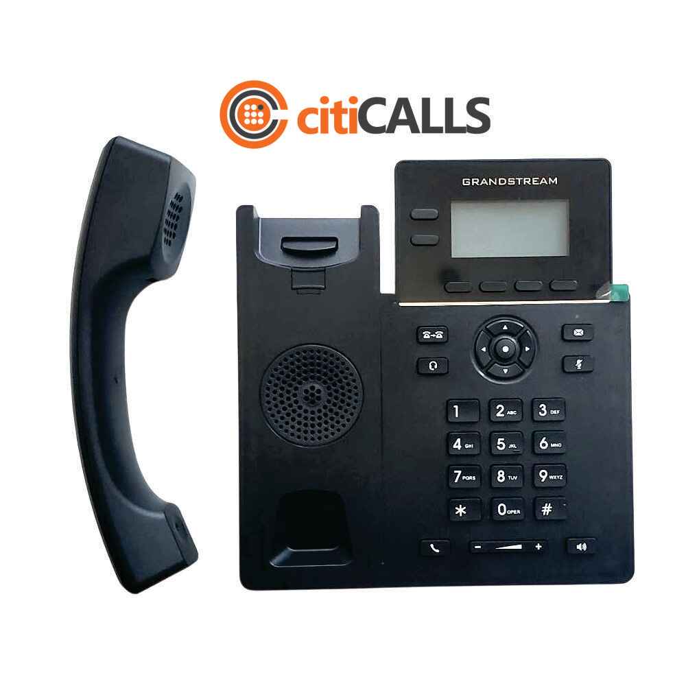Grandstream GRP2602 IP Phone LCD Screen w 2 Lines 4 SIP Accounts w Power Adapter