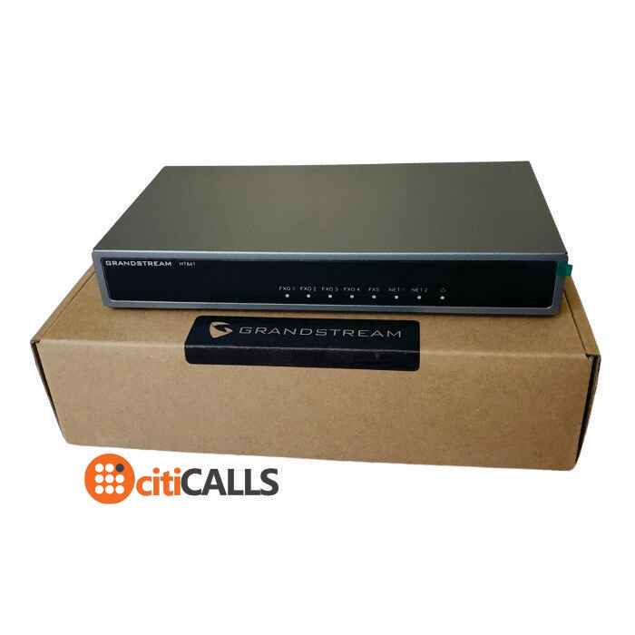 Grandstream GS-HT841 Analog FXO Gateway 4 FXO 1 FXS 3 SIP Profiles