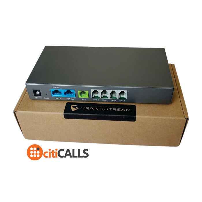 Grandstream GS-HT841 Analog FXO Gateway 4 FXO 1 FXS 3 SIP Profiles