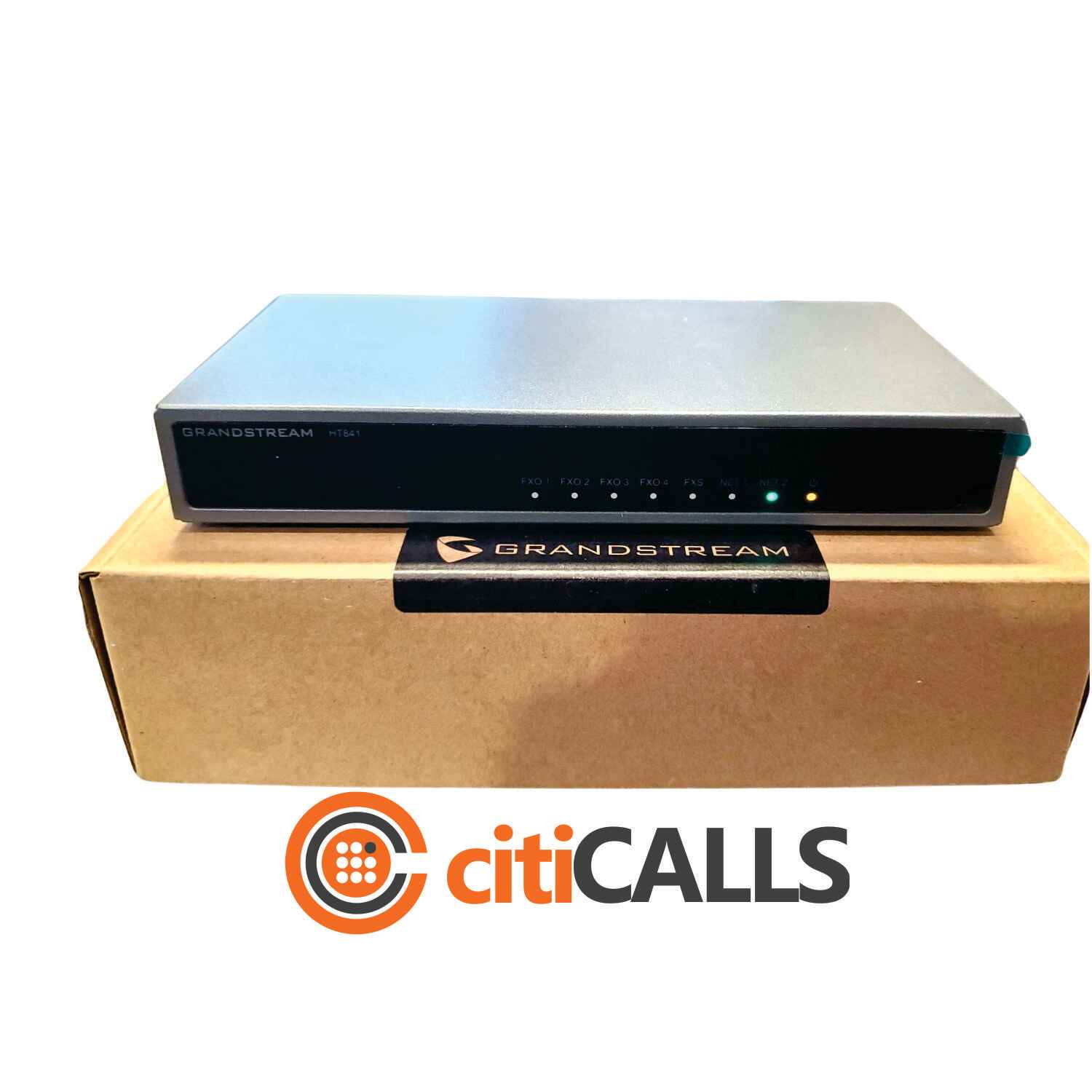 Grandstream GS-HT841 Analog FXO Gateway 4 FXO 1 FXS 3 SIP Profiles