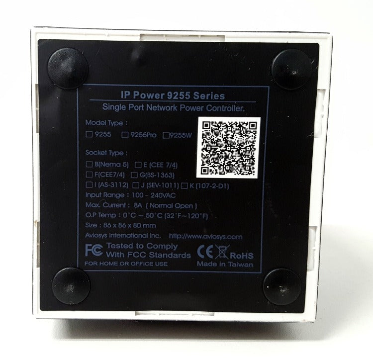 Aviosys IP 9255 Web Power Switch Controller Remote Reboot Auto-Ping Power Distri