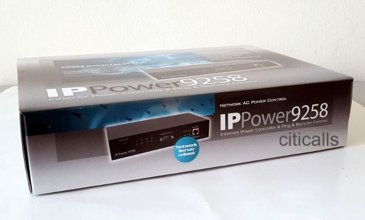 Aviosys IP 9258 TP with Auto-Ping 4 Port Web Power Distribution Control Switch Unit PDU