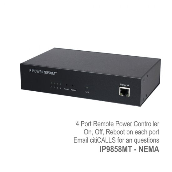 Aviosys IP9858MT PRO 9858 4 Port Web Power Switch w AutoPing IOS Android DLI-