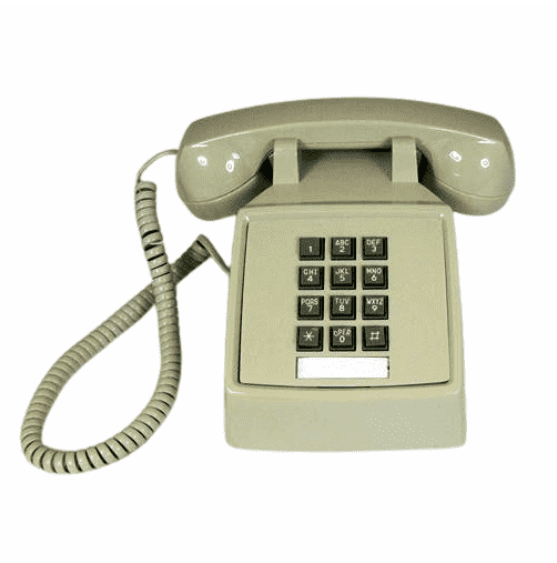 Cortelco 2500-VOE-MD-AS 250044V0E57MD Ash Electronic Desk Phone