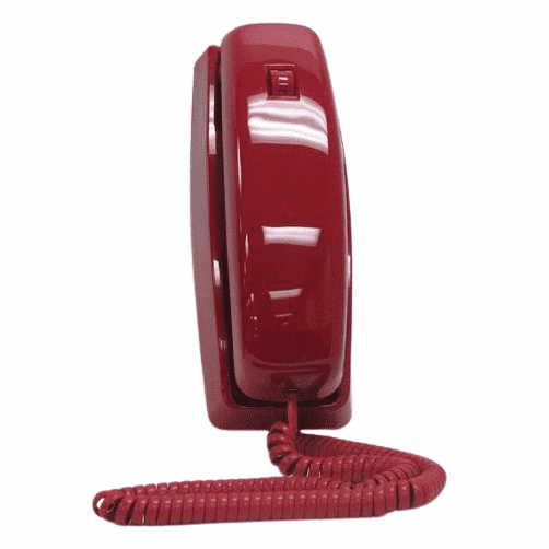 Cortelco 8150RD 815047-VOE-21F Red Trendline Corded Telephone