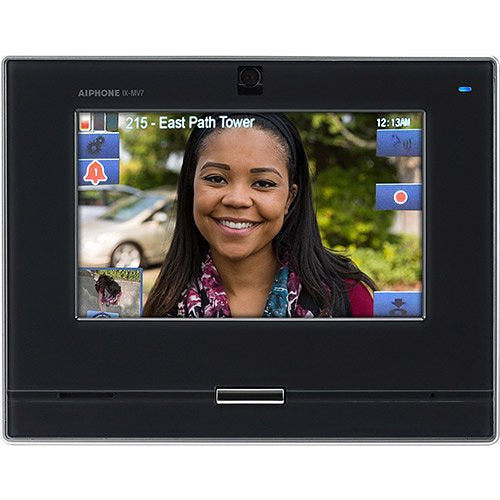Aiphone IX-MV7-B IP SIP Compatible IP Video Master Station 7" Touchscreen