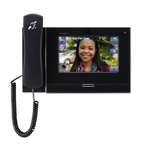 Aiphone IX-MV7-HB-L 7" Color Touchscreen IP Master Station w/ T-Coil Hearing Aid