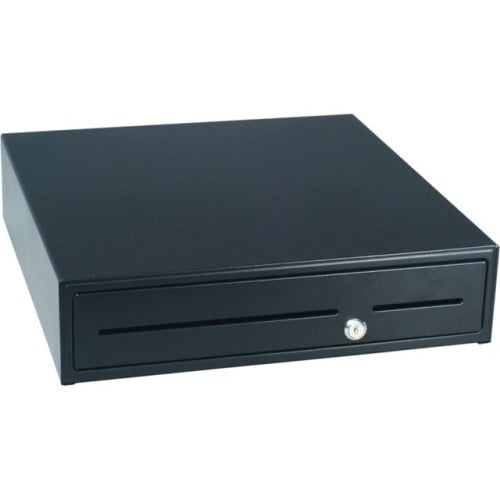 APG JB320-BL1816-C-K2 Cash Drawer S4000, Painted, Dual Media Black Coin Roll