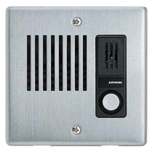 Aiphone LE-DA LEF Series Audio Only Intercom, Flush Mount Door Station Stainless