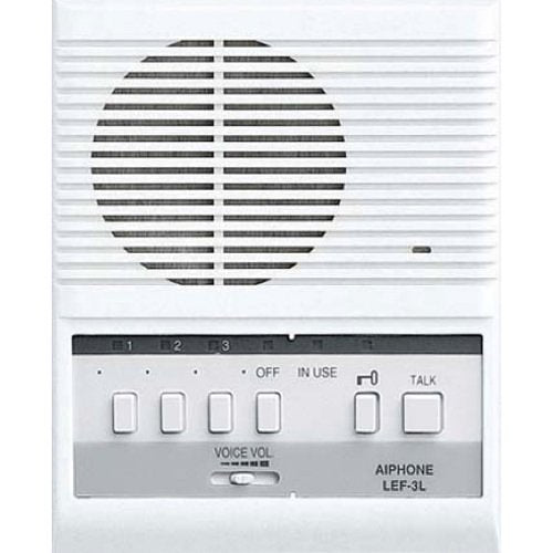 Aiphone LEF-3L LEF Series 3-Call Master Station with Selective Door Release