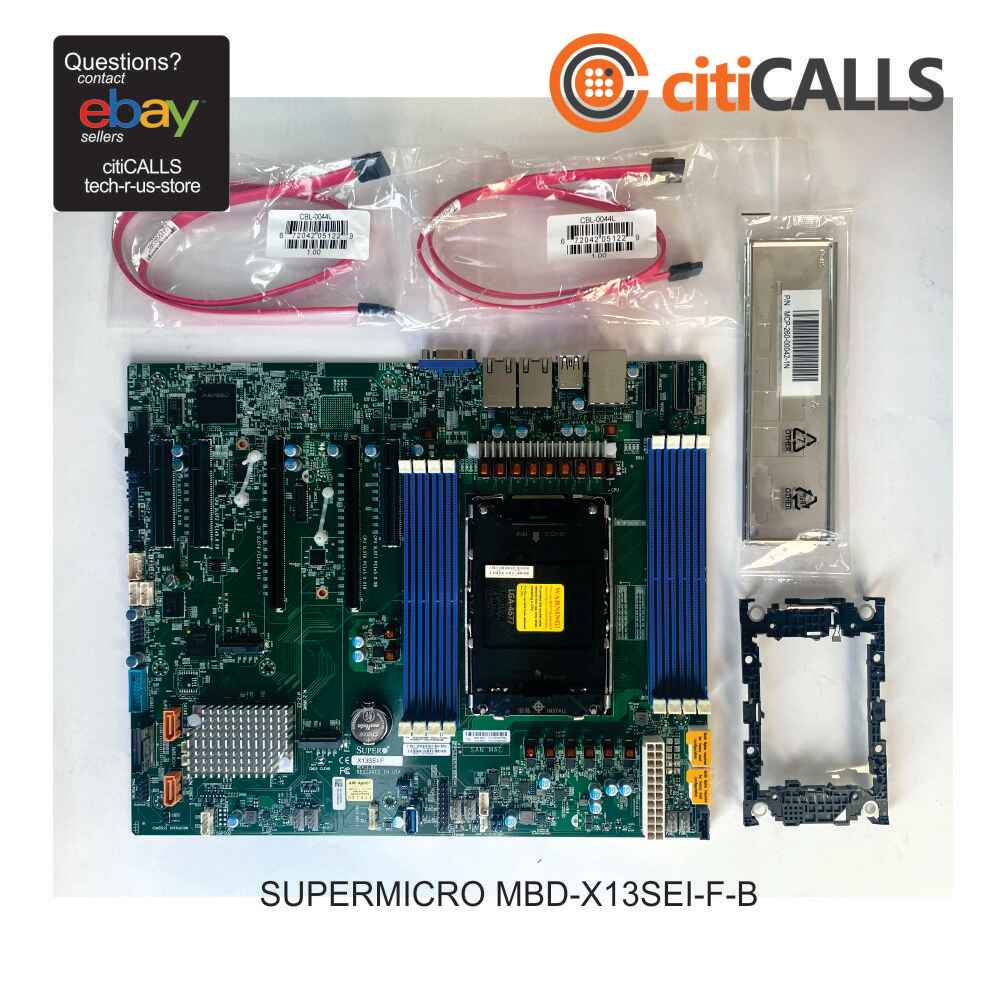 Supermicro MBD-X13SEI-F-B Motherboard Intel Xeon S4677 C741 Max.2TB DDR5