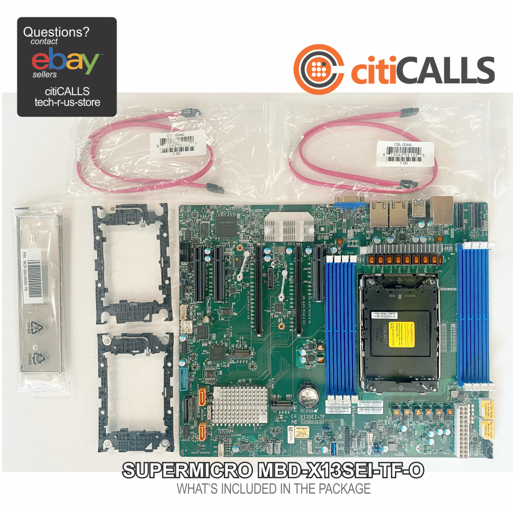 Supermicro MBD-X13SEI-TF-O Motherboard Intel Xeon Socket LGA4677 C741