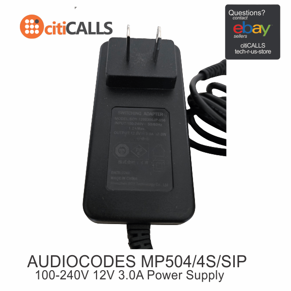 Audiocodes MP504/4S/SIP MediaPack 5xx analog VoIP gateway with 4 FXS SIP