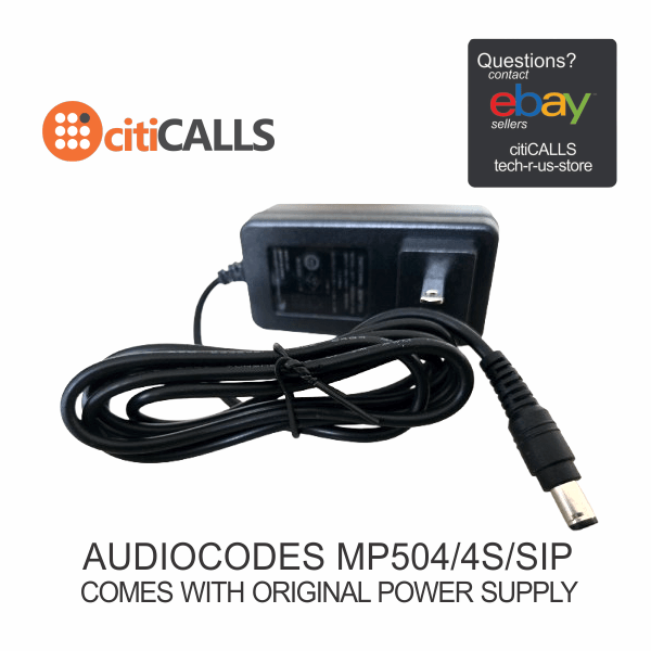 Audiocodes MP504/4S/SIP MediaPack 5xx analog VoIP gateway with 4 FXS SIP