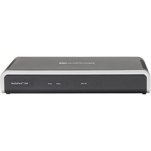 Audiocodes MP504/4S/SIP MediaPack 5xx analog VoIP gateway with 4 FXS SIP
