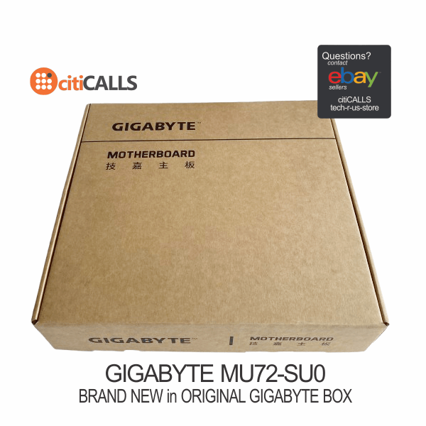 Gigabyte MU72-SU0 Motherboard Xeon LGA4189 Socket P+ C621A Max64G DDR4 ATX