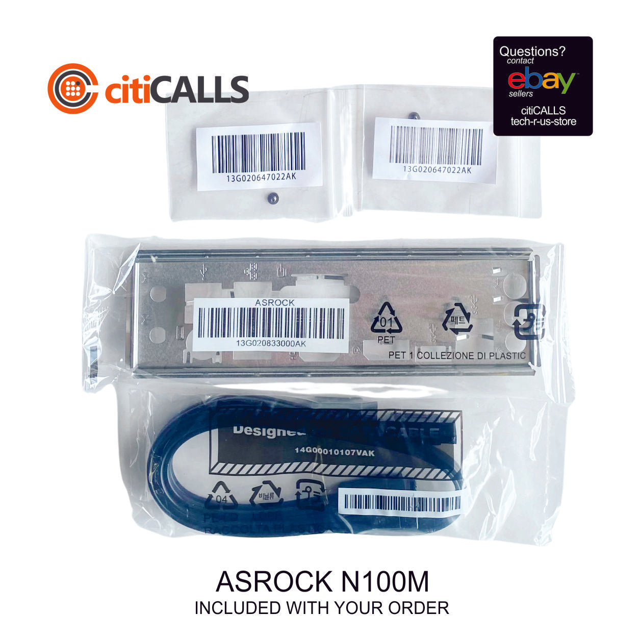 ASRock N100M N100 Max32GB DDR4 Micro ATX Motherboard - Retail