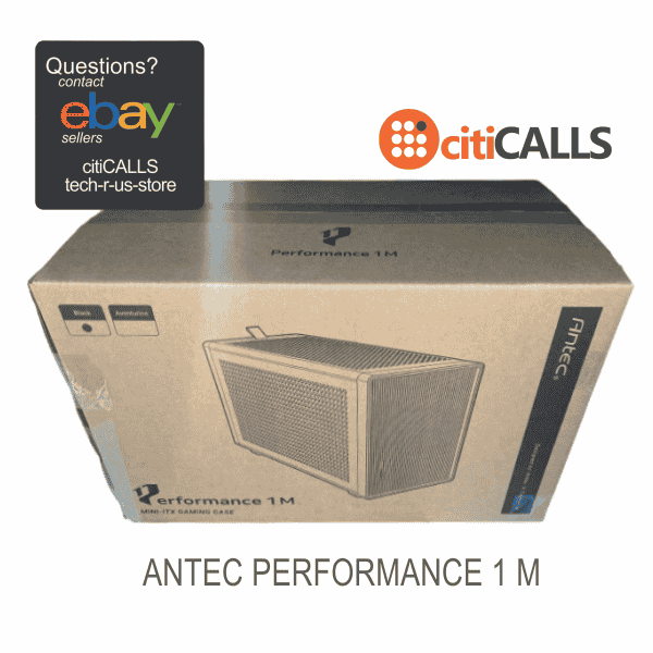 Antec PERFORMANCE 1 M BLACK 2 x 120 / 2 x 140mm Fans Support, PCIe 4.0 Riser