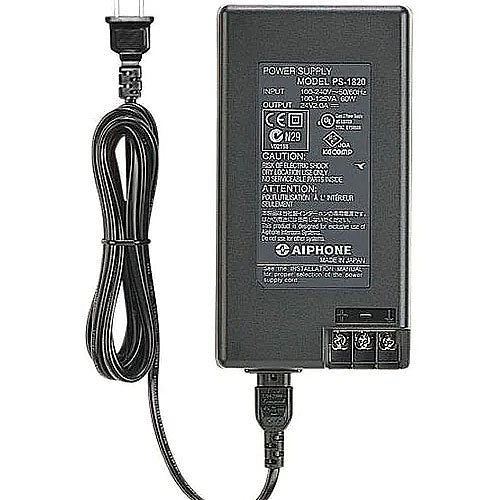 Aiphone PS-1820UL 18VDC Power Supply, 2A, UL Listed