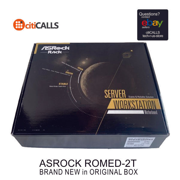 ASRock ROMED8-2T Motherboard AMD EPYC7002 7001 Socket SP3 LGA4094 PCIe ATX WWT